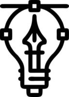 Idea solution icon symbol vector image. Illustration of the creative innovation concept design. EPS 10