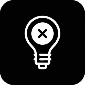 Idea solution icon symbol vector image. Illustration of the creative innovation concept design. EPS 10