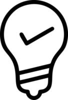 Idea solution icon symbol vector image. Illustration of the creative innovation concept design. EPS 10