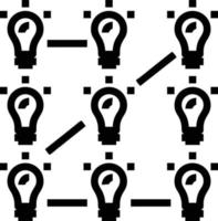 Idea solution icon symbol vector image. Illustration of the creative innovation concept design. EPS 10
