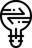Idea solution icon symbol vector image. Illustration of the creative innovation concept design. EPS 10
