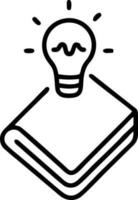 Idea solution icon symbol vector image. Illustration of the creative innovation concept design. EPS 10