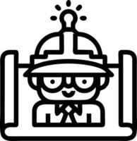 Idea solution icon symbol vector image. Illustration of the creative innovation concept design. EPS 10