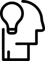 Idea solution icon symbol vector image. Illustration of the creative innovation concept design. EPS 10