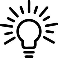 Idea solution icon symbol vector image. Illustration of the creative innovation concept design. EPS 10