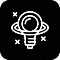 Idea solution icon symbol vector image. Illustration of the creative innovation concept design. EPS 10