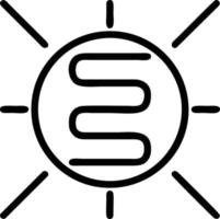 Idea solution icon symbol vector image. Illustration of the creative innovation concept design. EPS 10
