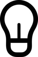 Idea solution icon symbol vector image. Illustration of the creative innovation concept design. EPS 10