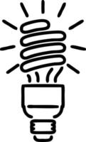 Idea solution icon symbol vector image. Illustration of the creative innovation concept design. EPS 10