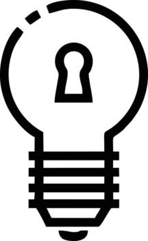 Idea solution icon symbol vector image. Illustration of the creative innovation concept design. EPS 10