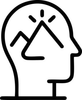 Idea solution icon symbol vector image. Illustration of the creative innovation concept design. EPS 10