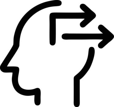 Idea solution icon symbol vector image. Illustration of the creative innovation concept design. EPS 10