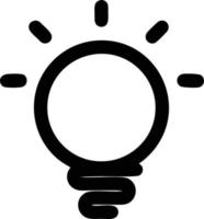 Idea solution icon symbol vector image. Illustration of the creative innovation concept design. EPS 10