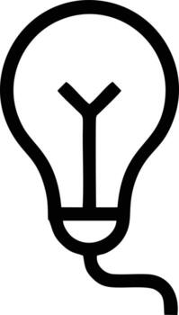 Idea solution icon symbol vector image. Illustration of the creative innovation concept design. EPS 10