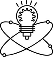 Idea solution icon symbol vector image. Illustration of the creative innovation concept design. EPS 10