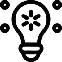 Idea solution icon symbol vector image. Illustration of the creative innovation concept design. EPS 10