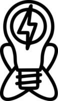 Idea solution icon symbol vector image. Illustration of the creative innovation concept design. EPS 10