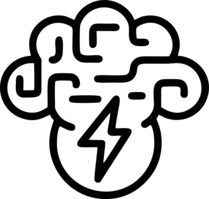 Idea solution icon symbol vector image. Illustration of the creative innovation concept design. EPS 10