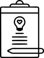 Idea solution icon symbol vector image. Illustration of the creative innovation concept design. EPS 10