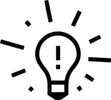 Idea solution icon symbol vector image. Illustration of the creative innovation concept design. EPS 10