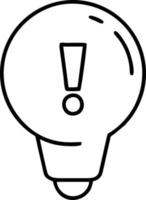 Idea solution icon symbol vector image. Illustration of the creative innovation concept design. EPS 10