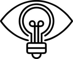 Idea solution icon symbol vector image. Illustration of the creative innovation concept design. EPS 10