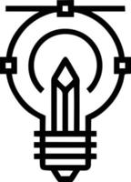 Idea solution icon symbol vector image. Illustration of the creative innovation concept design. EPS 10