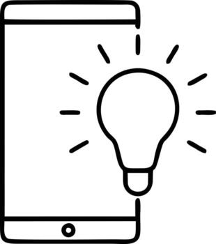 Idea solution icon symbol vector image. Illustration of the creative innovation concept design. EPS 10
