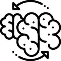 Idea solution icon symbol vector image. Illustration of the creative innovation concept design. EPS 10