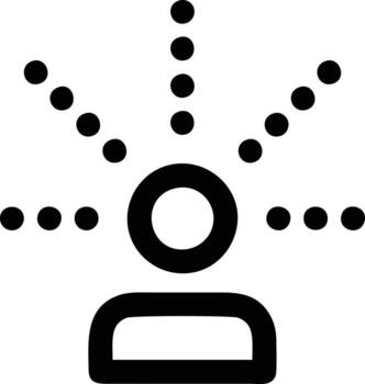 Idea solution icon symbol vector image. Illustration of the creative innovation concept design. EPS 10