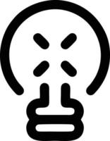 Idea solution icon symbol vector image. Illustration of the creative innovation concept design. EPS 10