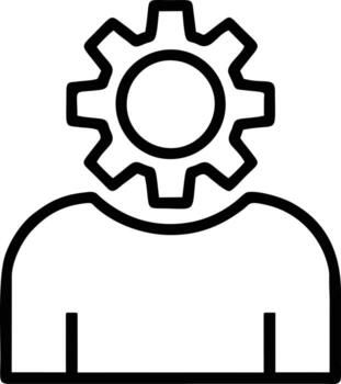 Idea solution icon symbol vector image. Illustration of the creative innovation concept design. EPS 10
