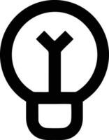 Idea solution icon symbol vector image. Illustration of the creative innovation concept design. EPS 10