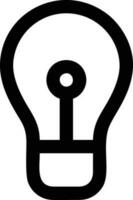 Idea solution icon symbol vector image. Illustration of the creative innovation concept design. EPS 10