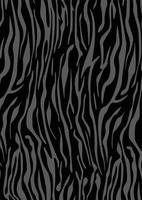 Black Tonal Zebra Stripe Fashion Print vector