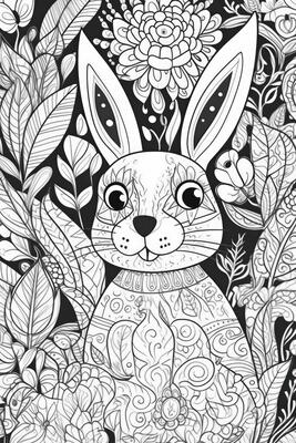 Bunny Coloring Book Stock Photos, Images and Backgrounds for Free Download