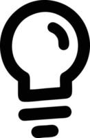 Idea solution icon symbol vector image. Illustration of the creative innovation concept design. EPS 10