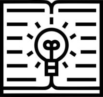 Idea solution icon symbol vector image. Illustration of the creative innovation concept design. EPS 10