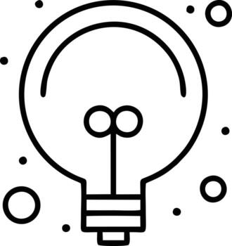 Idea solution icon symbol vector image. Illustration of the creative innovation concept design. EPS 10