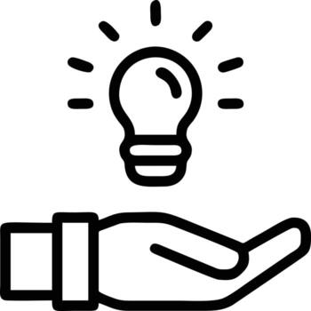 idea solución icono símbolo vector imagen. ilustración de el creativo innovación concepto diseño. eps 10