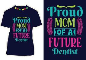 Mothers Day T-shirt Design vector