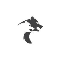 Ilustración de vector de diseño de logotipo de puma