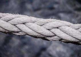 White nautical rope photo