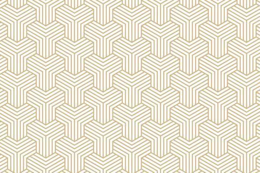 hermosa resumen modelo en azteca oro color vector