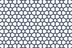 abstract pattern in hex blue color vector