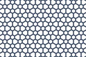 abstract pattern in hex blue color vector