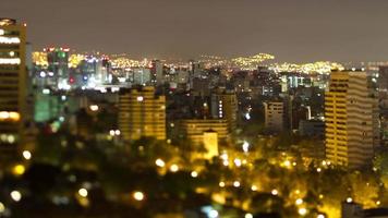 a time-lapse of the mexico city skyline video