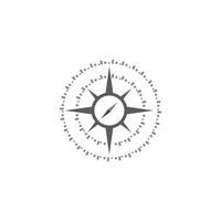 Compass vector icon illustration
