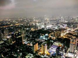 Aerial view of Bangkok, Thailand photo