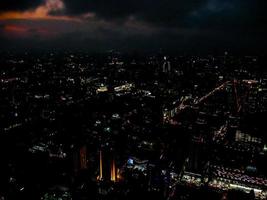 vista aérea de bangkok, tailandia foto
